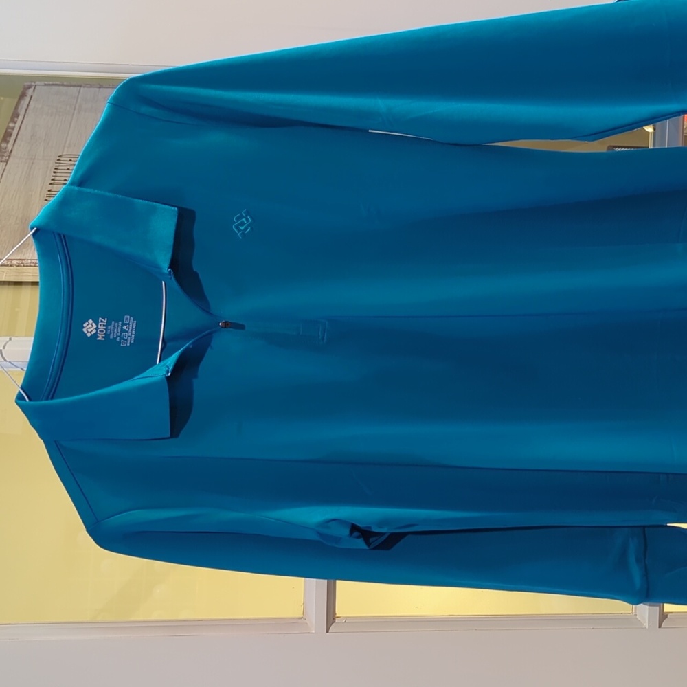 Woman's Long Sleeve Polo 3/4 zip Mofiz Size Xl